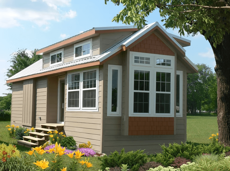 Eagles landing hero, elevation, and exterior home features