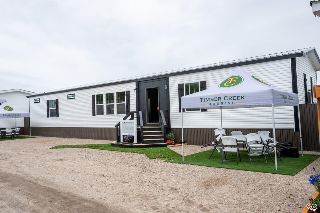 The canyon creek hero, elevation, and exterior home features