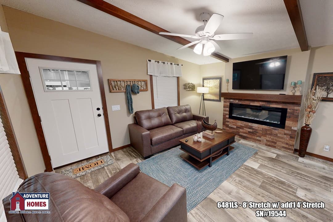 6481ls (8’ stretch) interior home features