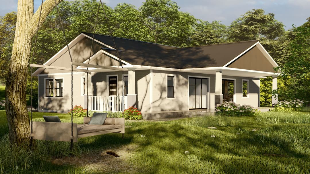 Model 28 exterior home features