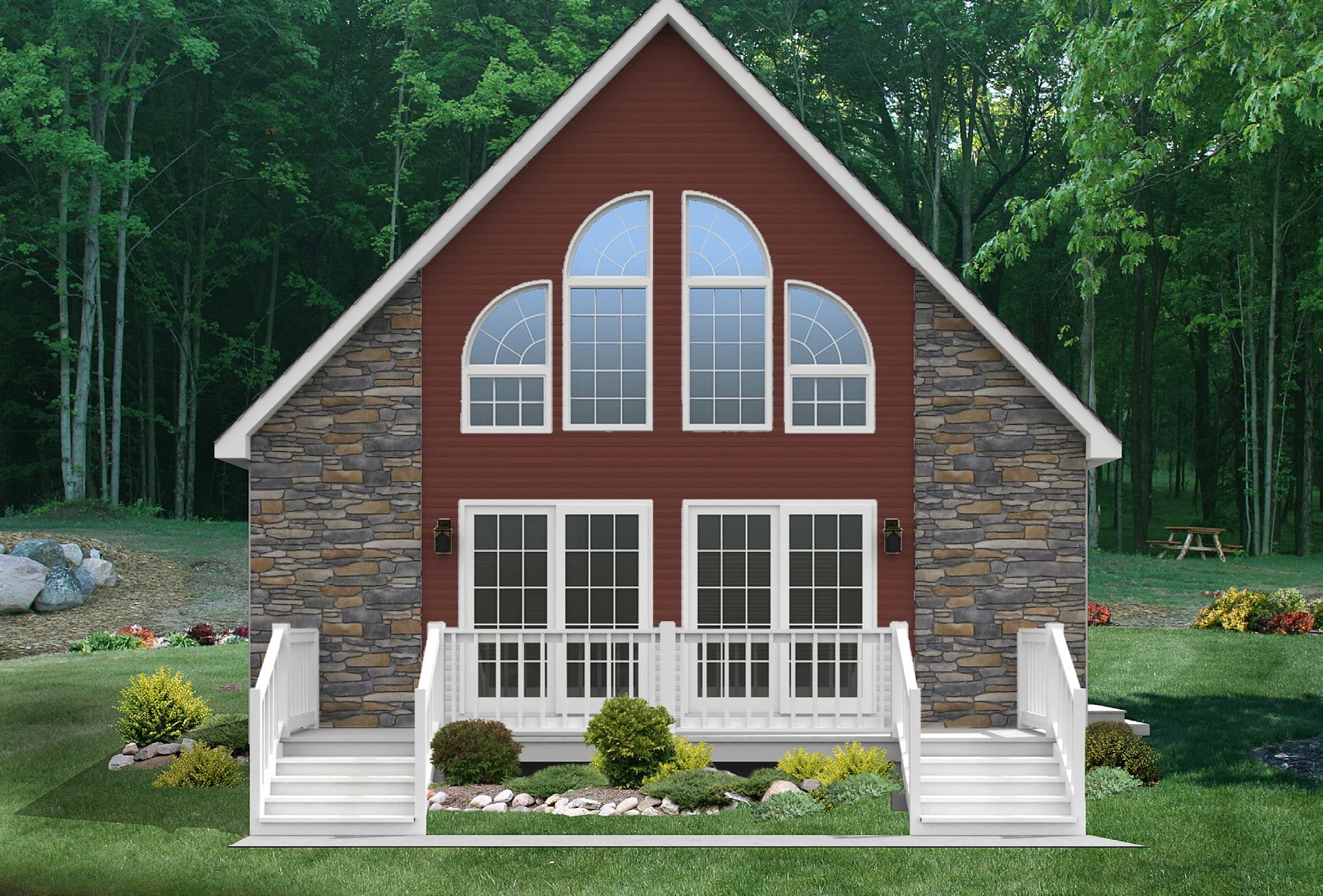 Belle ame cape 2pc2703-r hero, elevation, and exterior home features