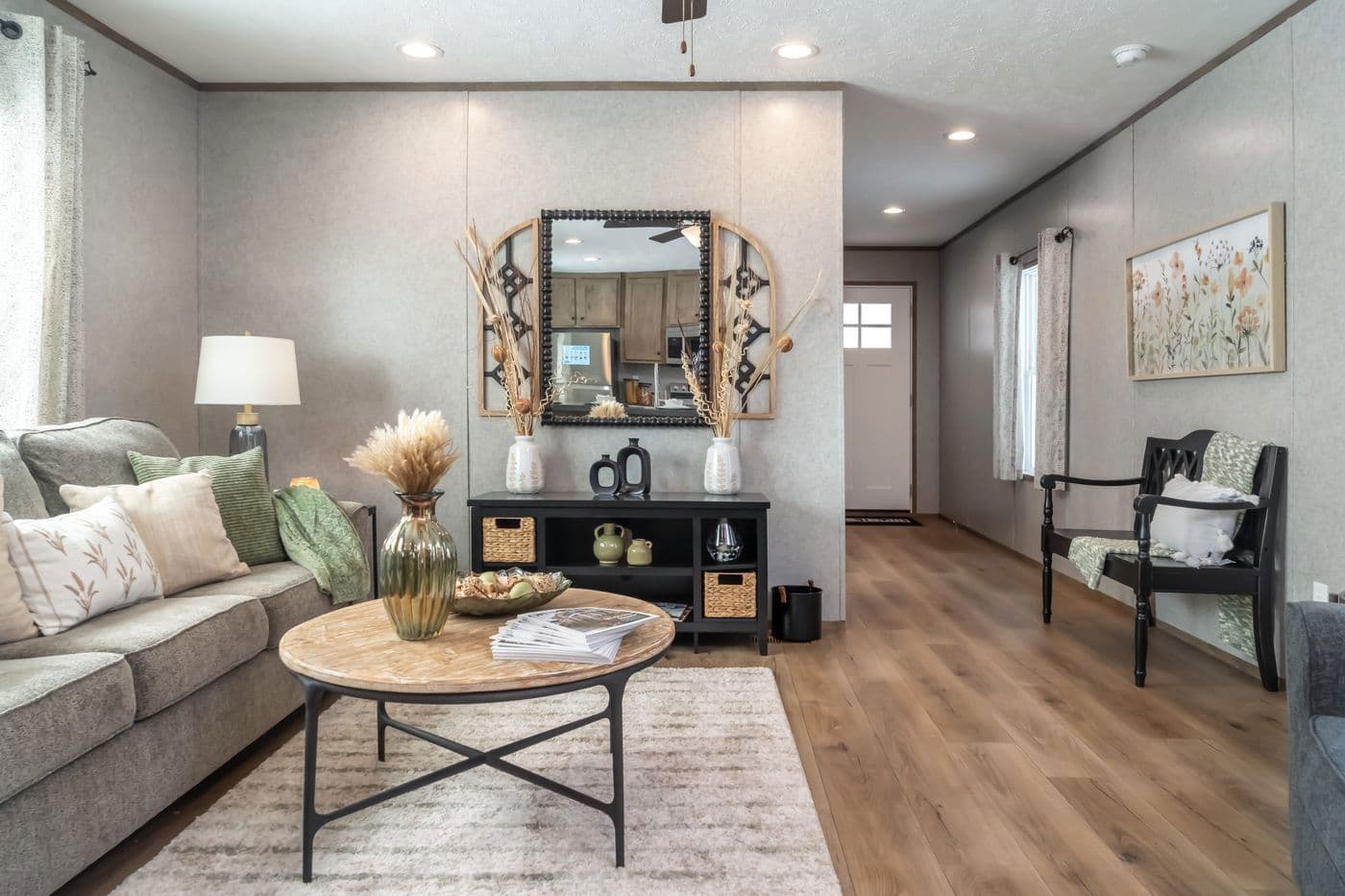 The warrior interior home features