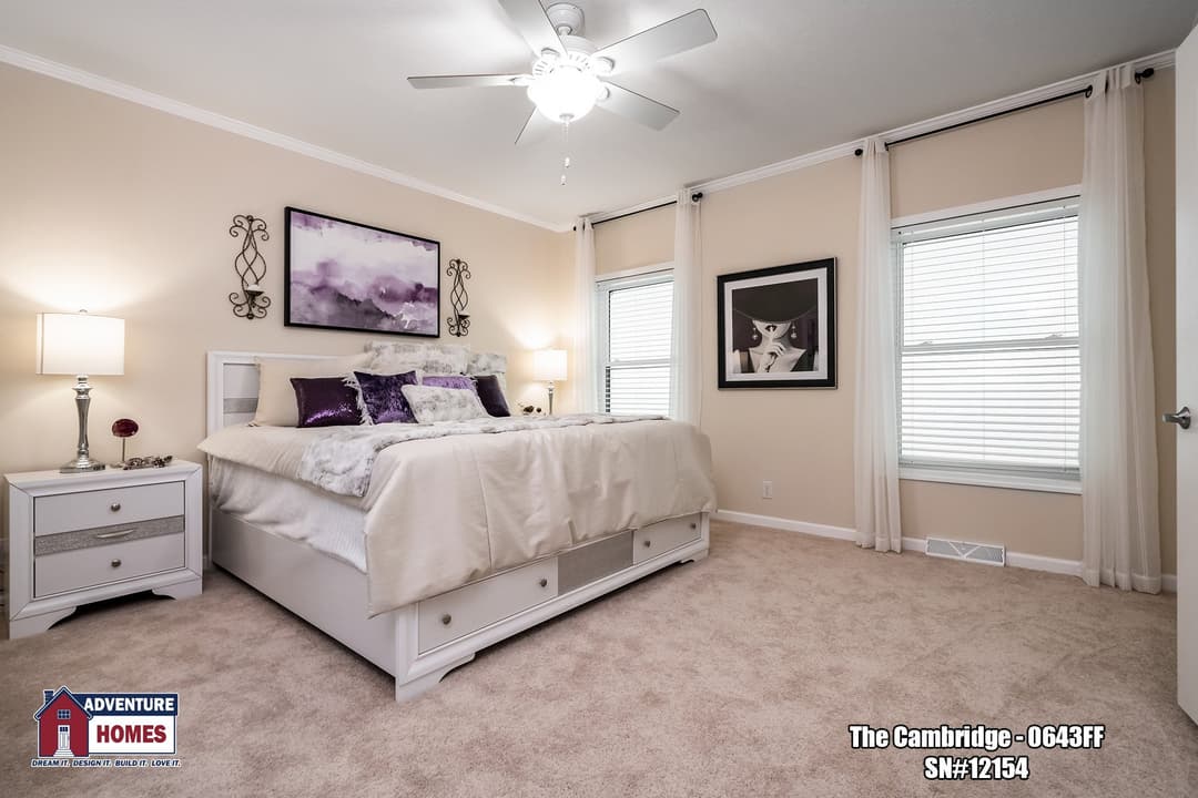Cambridge | 0643ff bedroom home features