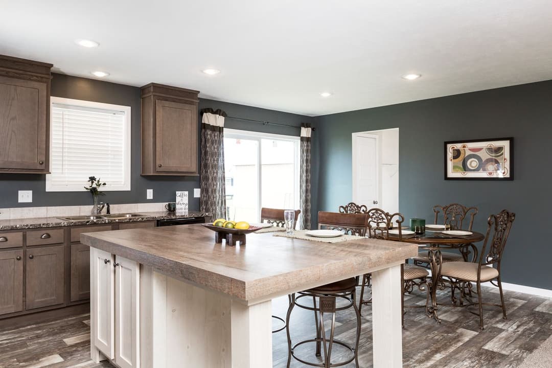 Spring meadow kitchen home features