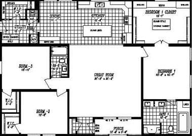 Sum4056a floor plan home features
