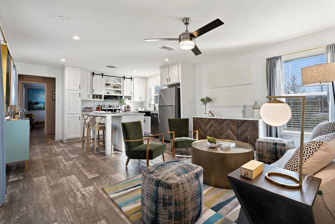 The sabine interior home features