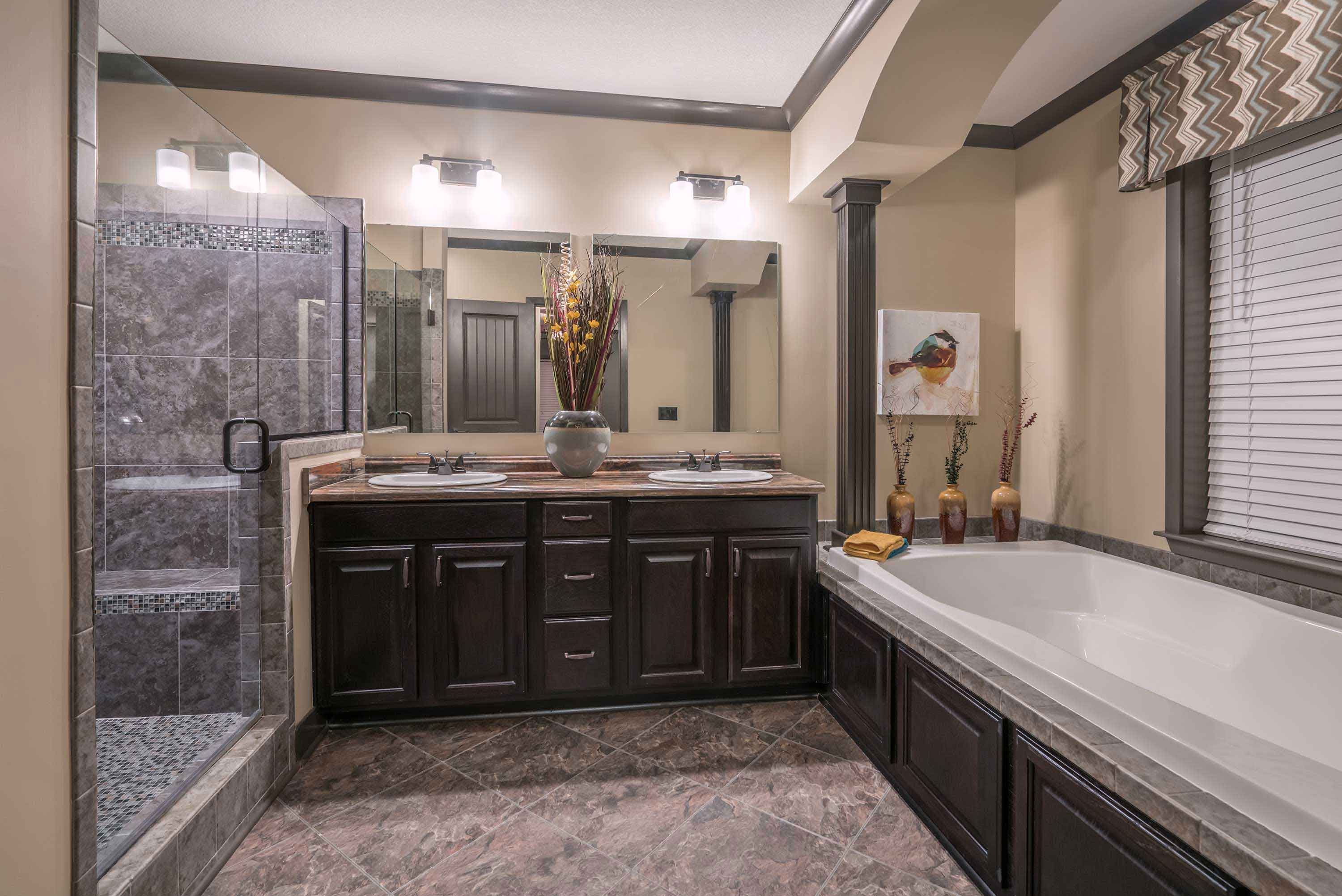 Acadia bathroom home features