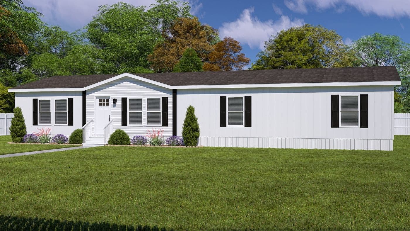 Crockett elevation and exterior home features