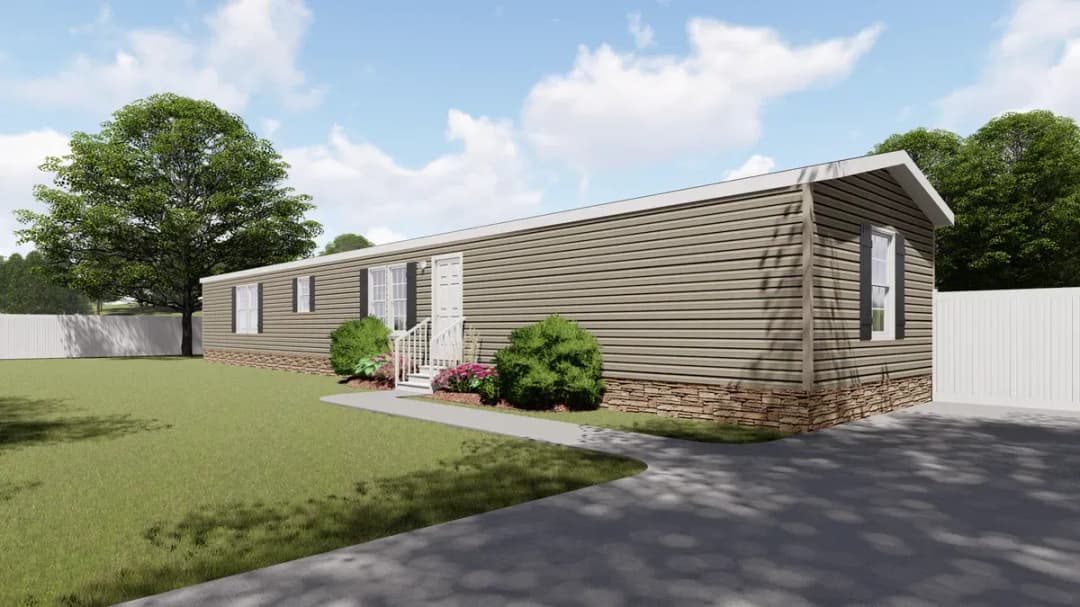 The shower house 2.0 elevation and exterior home features