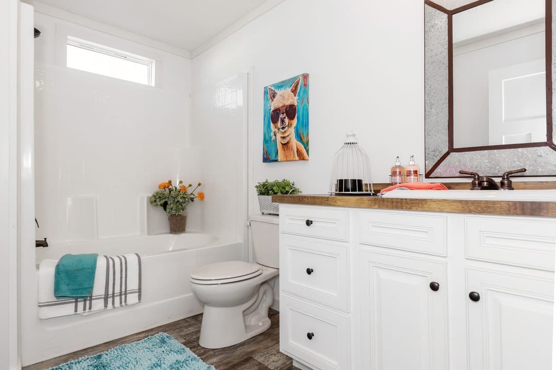 The lulabelle bathroom home features