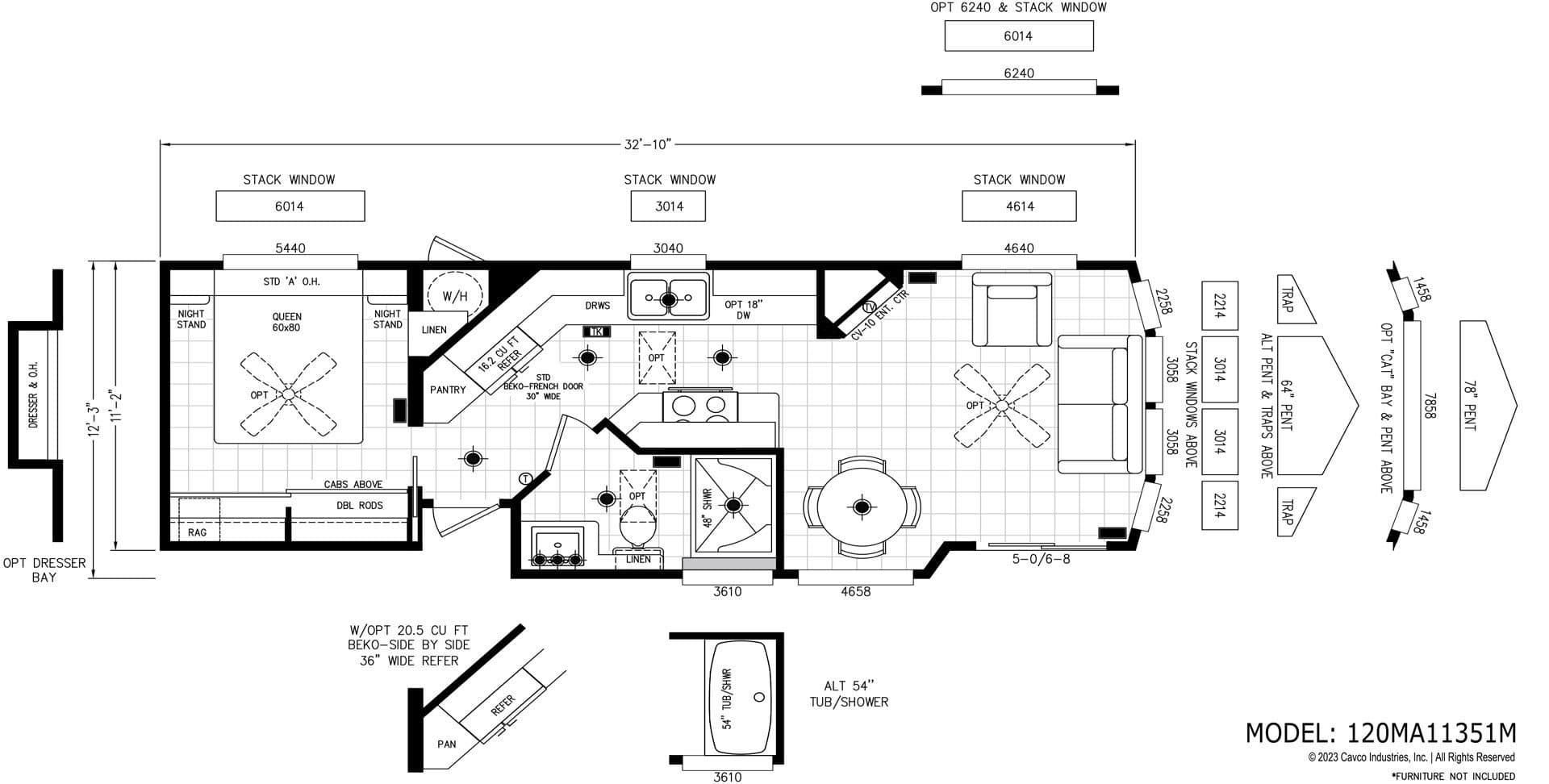 Malibu ma11351m  home features