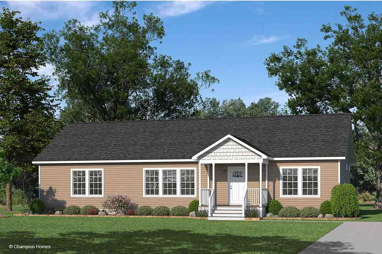 Tillery ii 3256-01 hero, elevation, and exterior home features