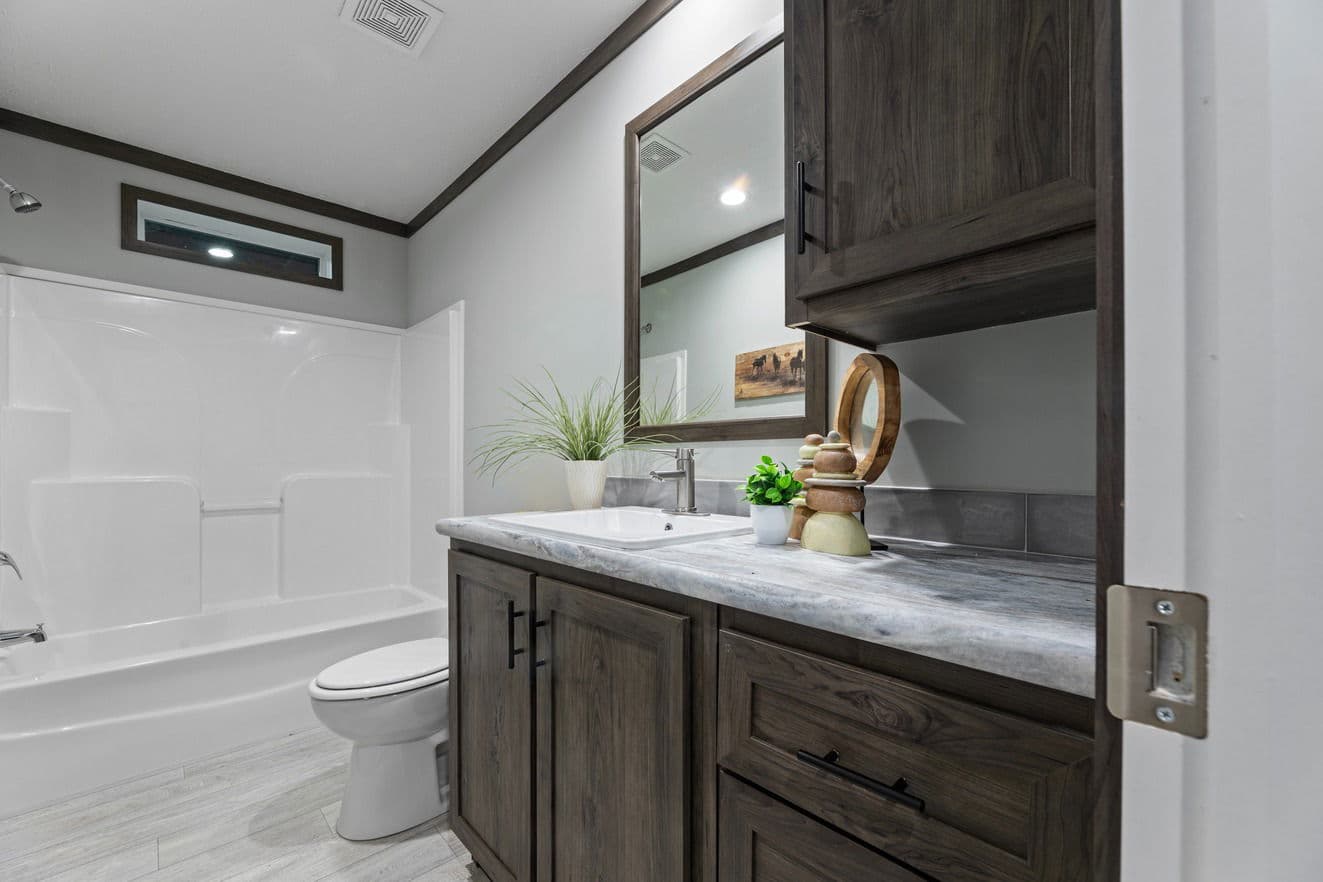Elevation 32523d bathroom home features