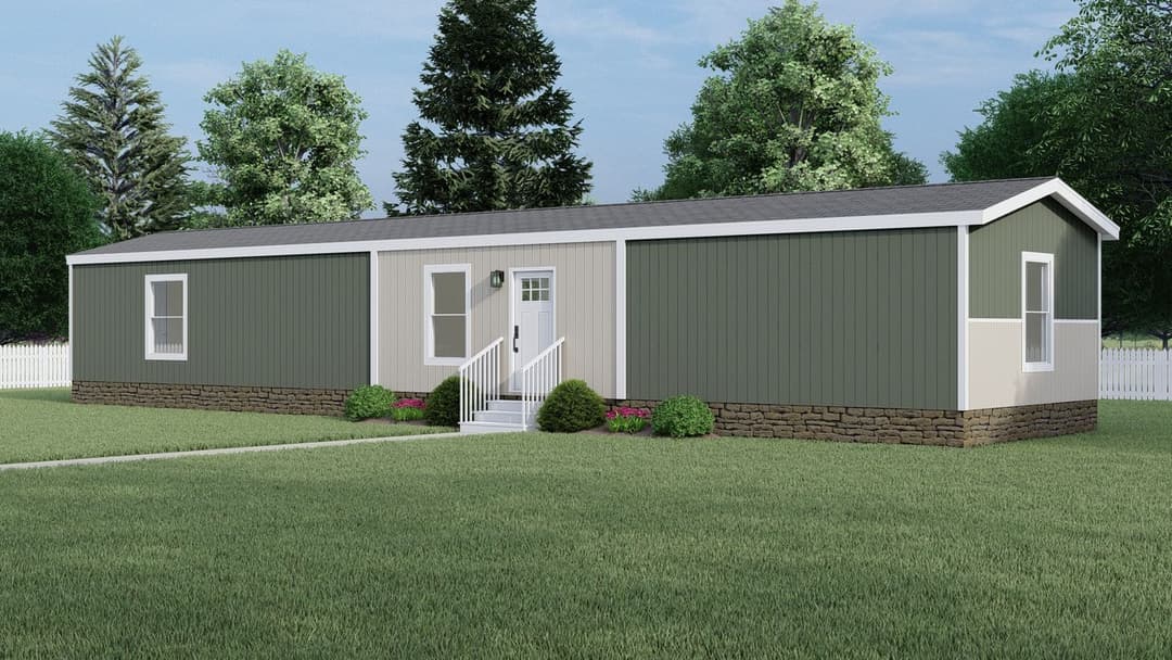 Clark elevation and exterior home features