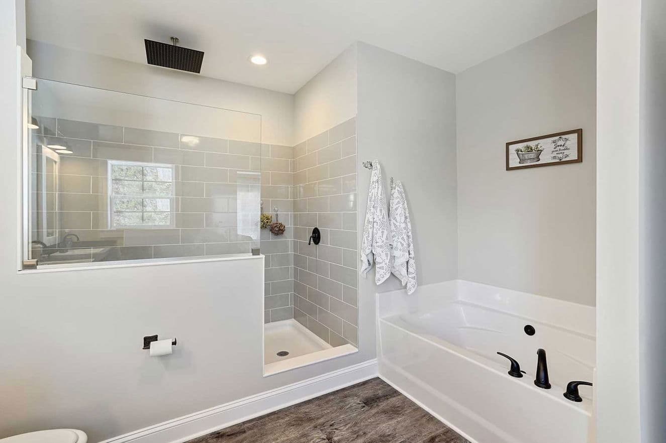 Farmhouse ii cape bathroom home features