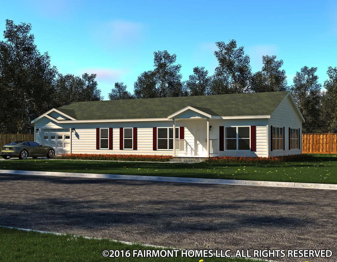 Cambridge 92511k hero, elevation, and exterior home features