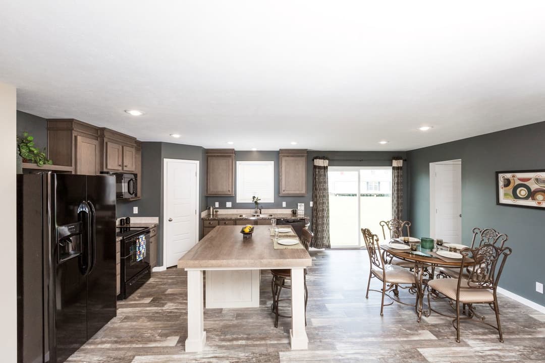 Spring meadow kitchen home features