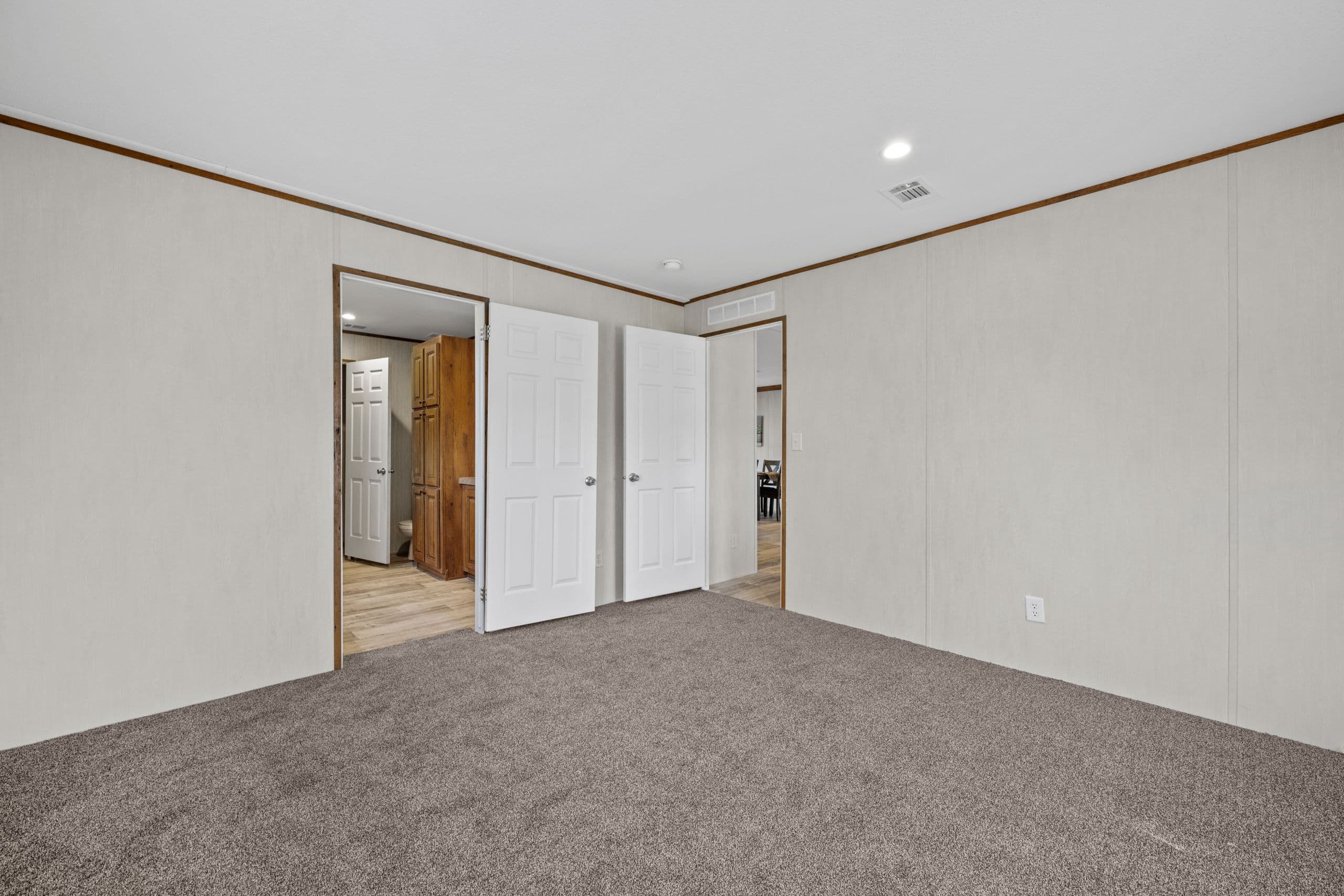 The telford bedroom home features