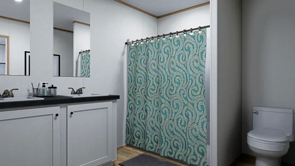 Oasis bathroom home features