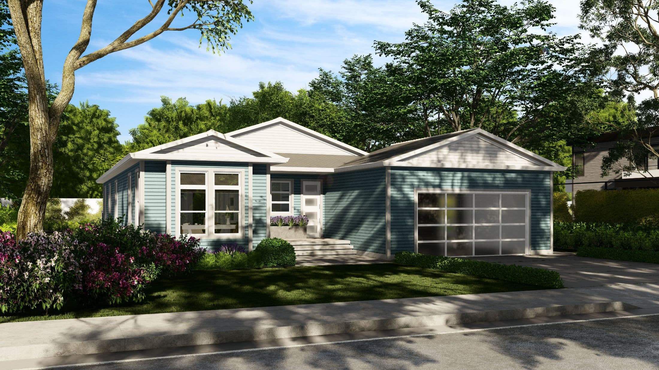 Model 31 exterior home features