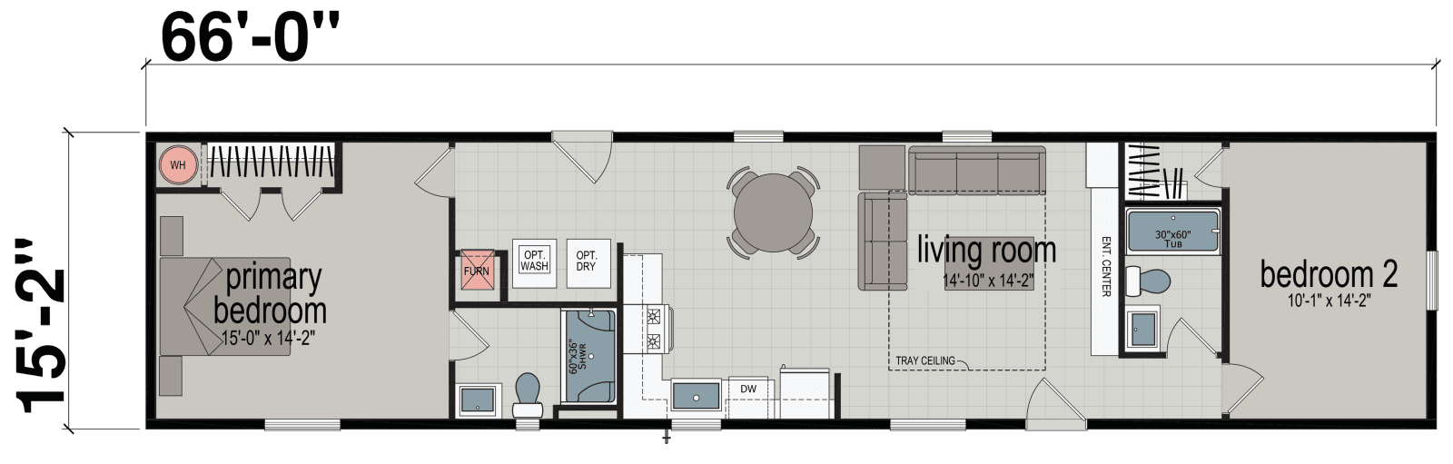 Embark max floor plan home features