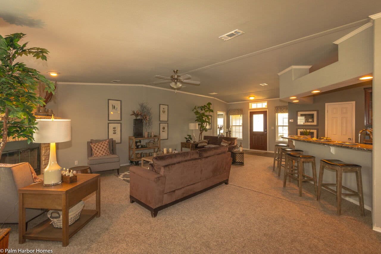 Hacienda flex 57604a interior home features