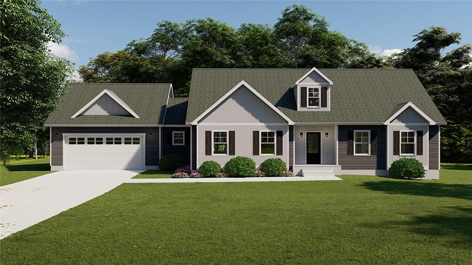 Legrand cape cod 2200 hero, elevation, and exterior home features