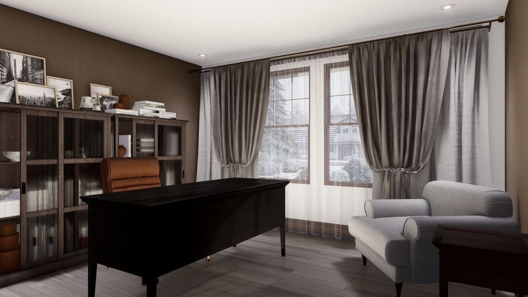 Model 16 interior home features