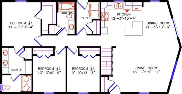 Lakewood 2026 floor plan home features