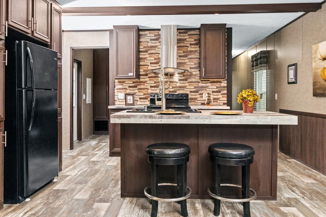 The parkside kitchen home features