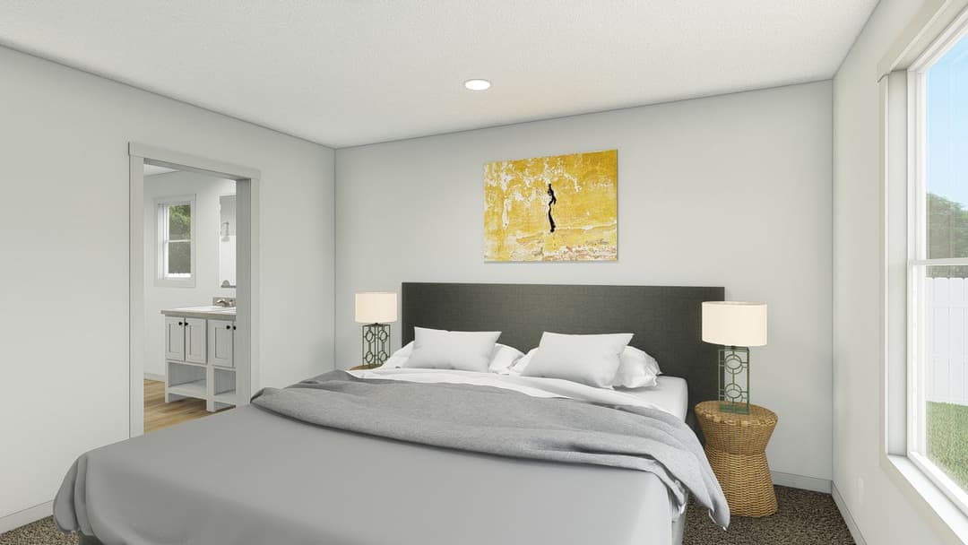 Free bird bedroom home features