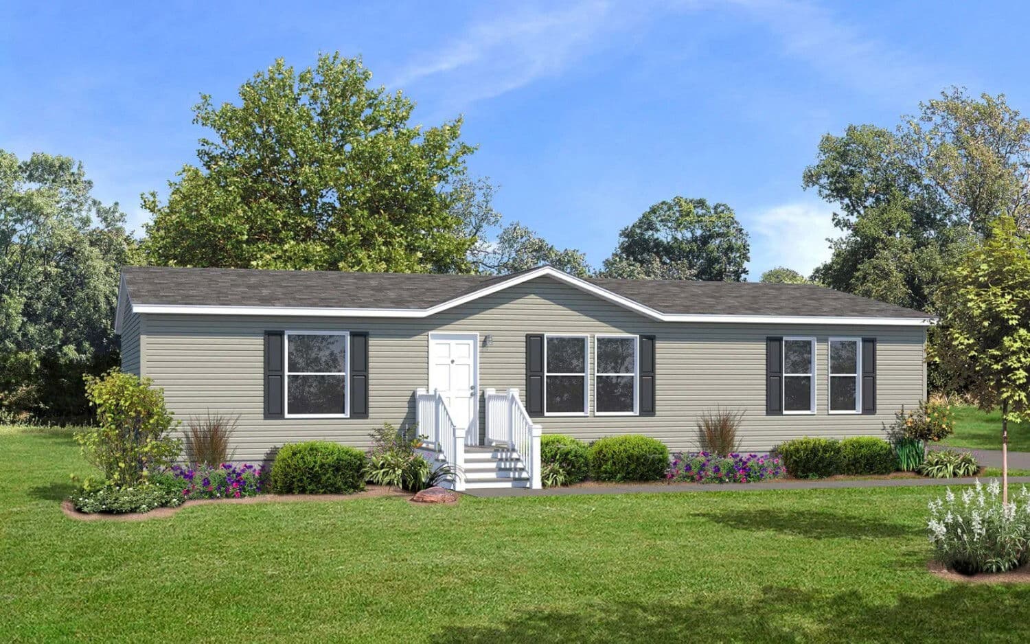 Carlisle hero, elevation, and exterior home features