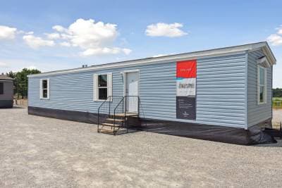 Spire community elevation and exterior home features