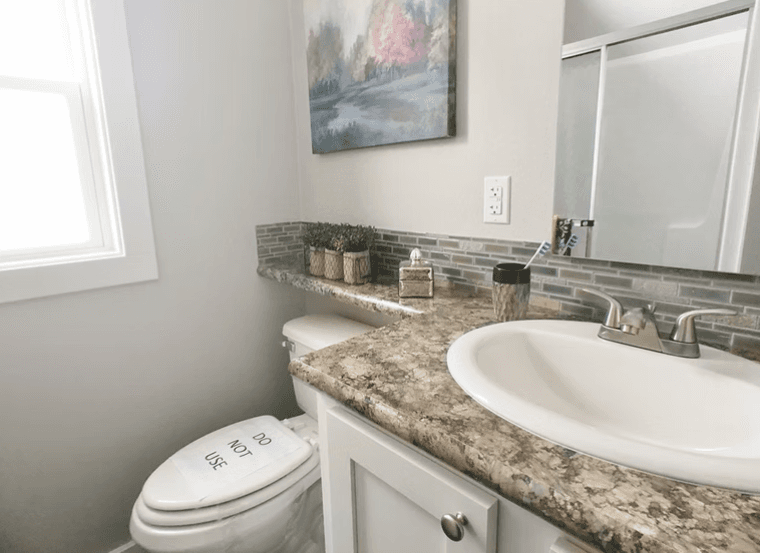 Still water bathroom home features