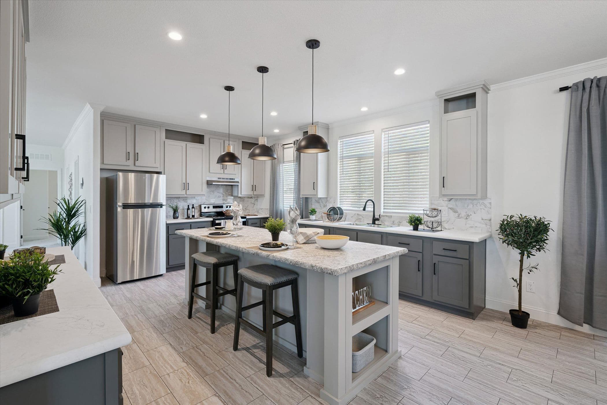 Magnolia  kitchen home features