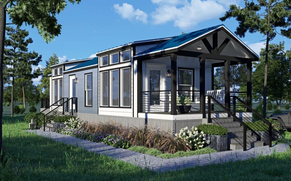 Starling d44ep8 elevation and exterior home features