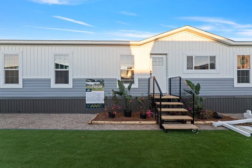 The sebastian 32644d elevation and exterior home features