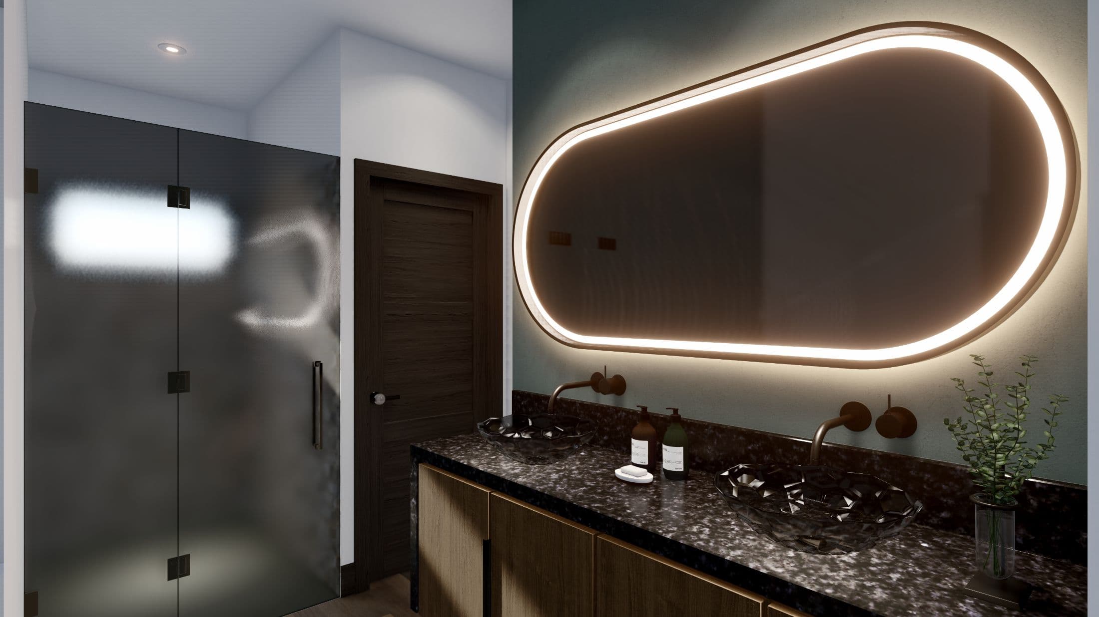 Model 11 bathroom home features