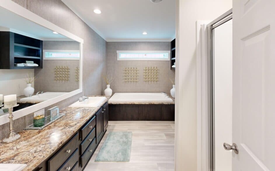 Hacienda p60s bathroom home features