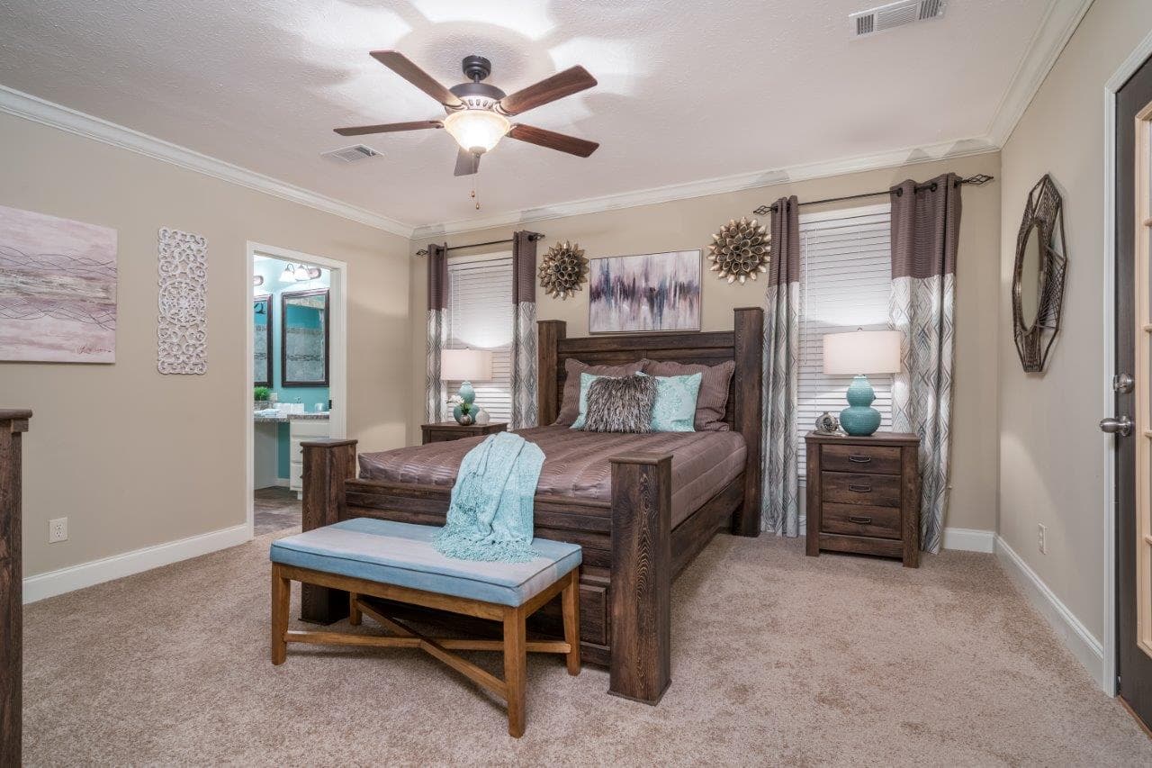 The kairos bedroom home features