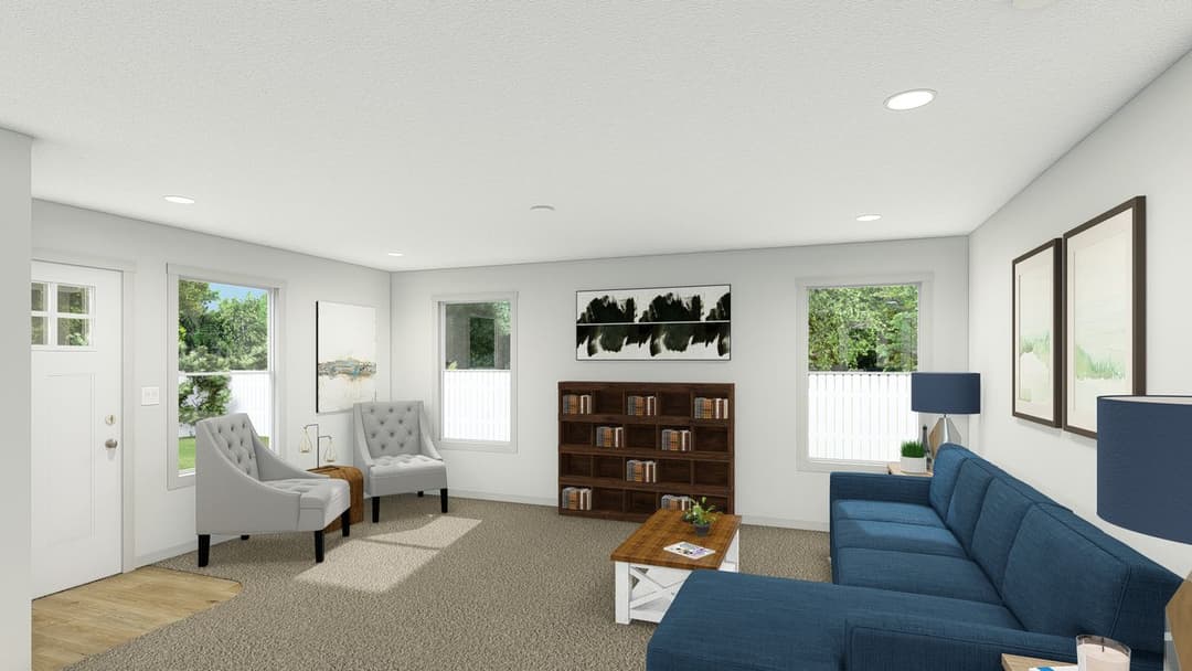 Free bird interior home features