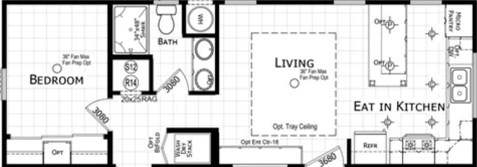 Oakesdale floor plan home features