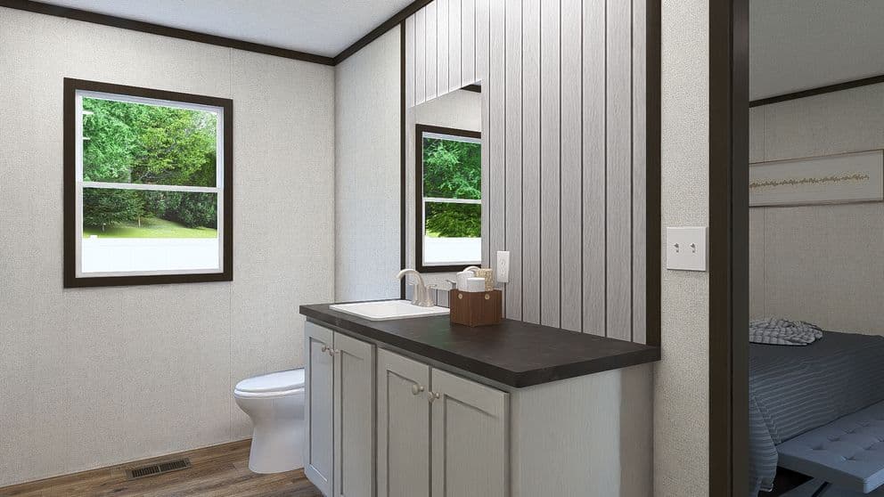 Grand bathroom home features