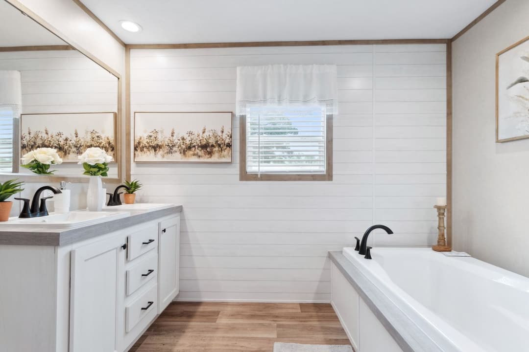 Breeze farmhouse 72 bathroom home features