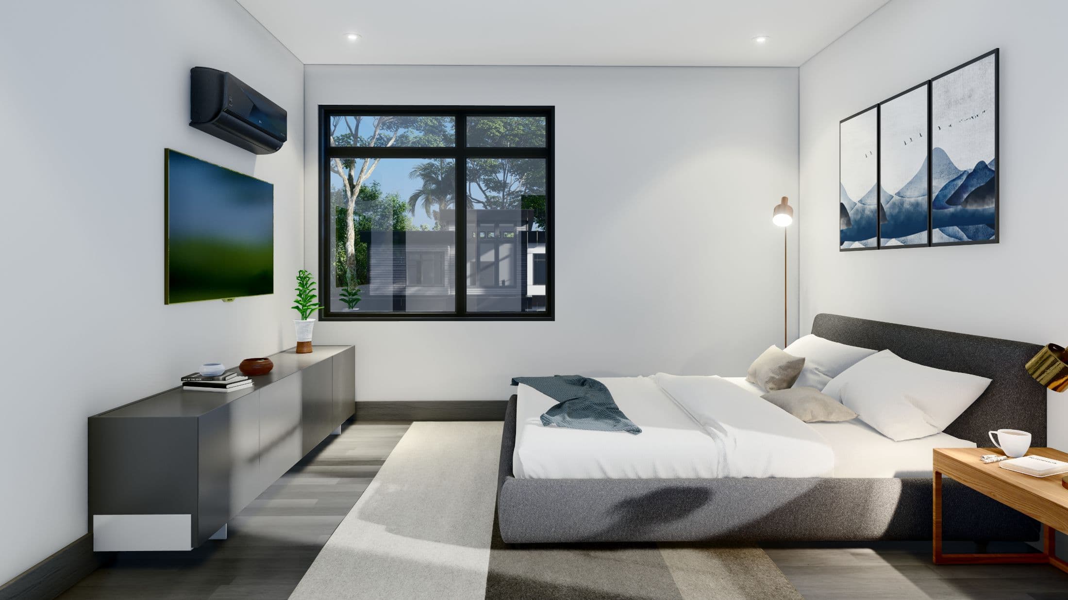 Model 1 bedroom home features