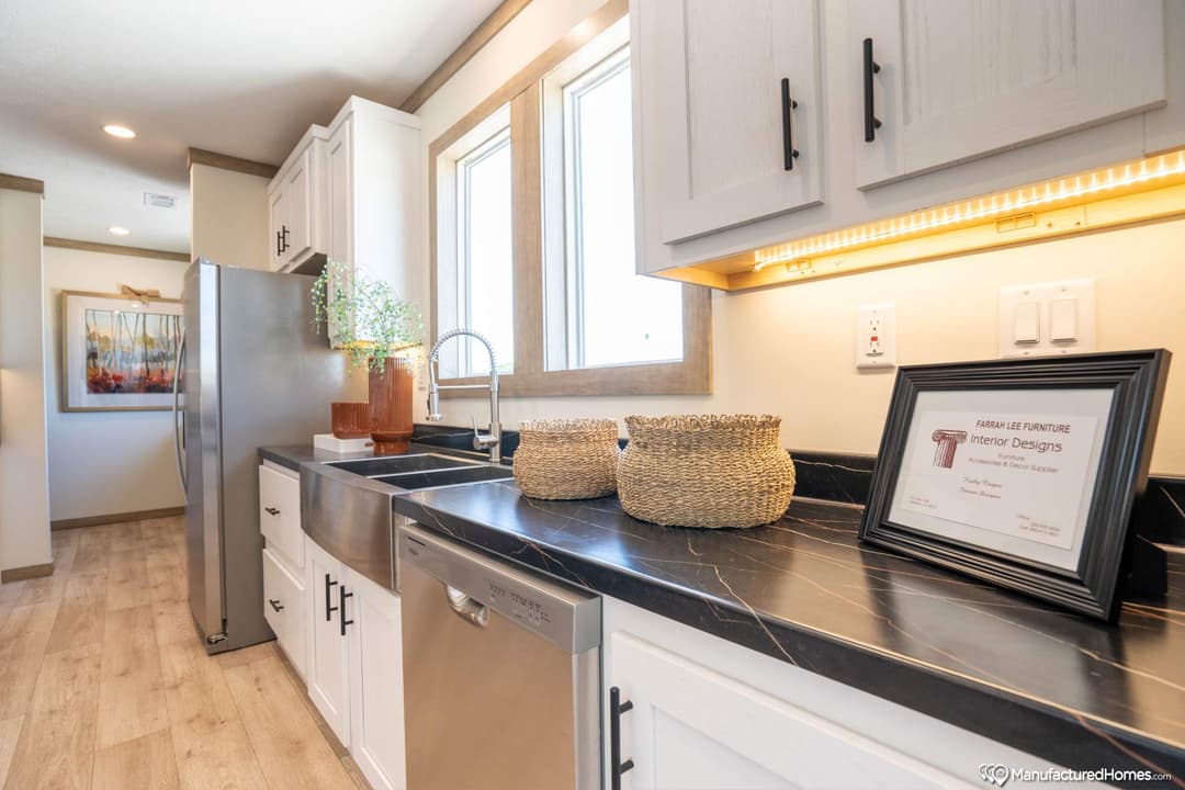 The patton creek kitchen home features