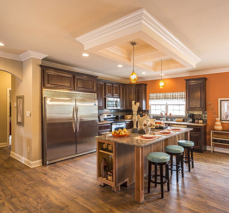 Homestead v cape kitchen home features