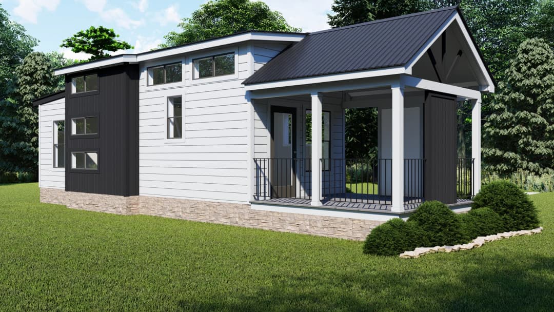 Tannehill hero, elevation, and exterior home features