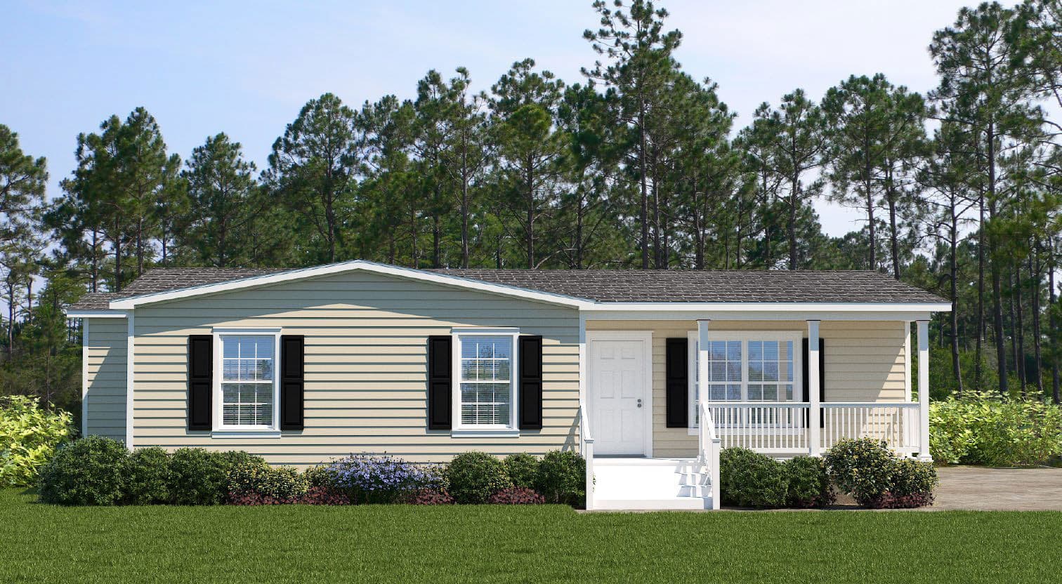 Ellistown hero, elevation, and exterior home features