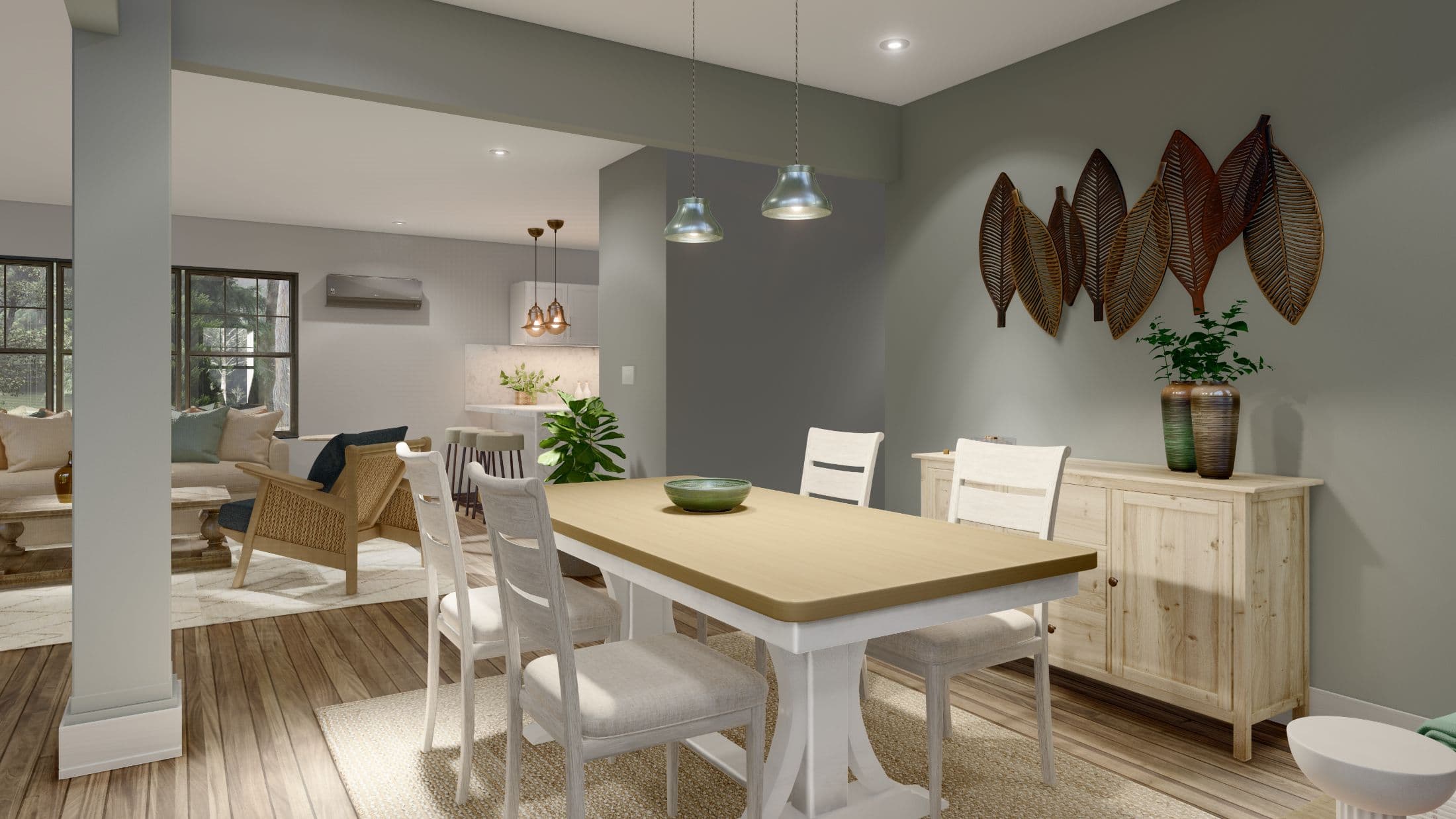 Model 15 interior home features